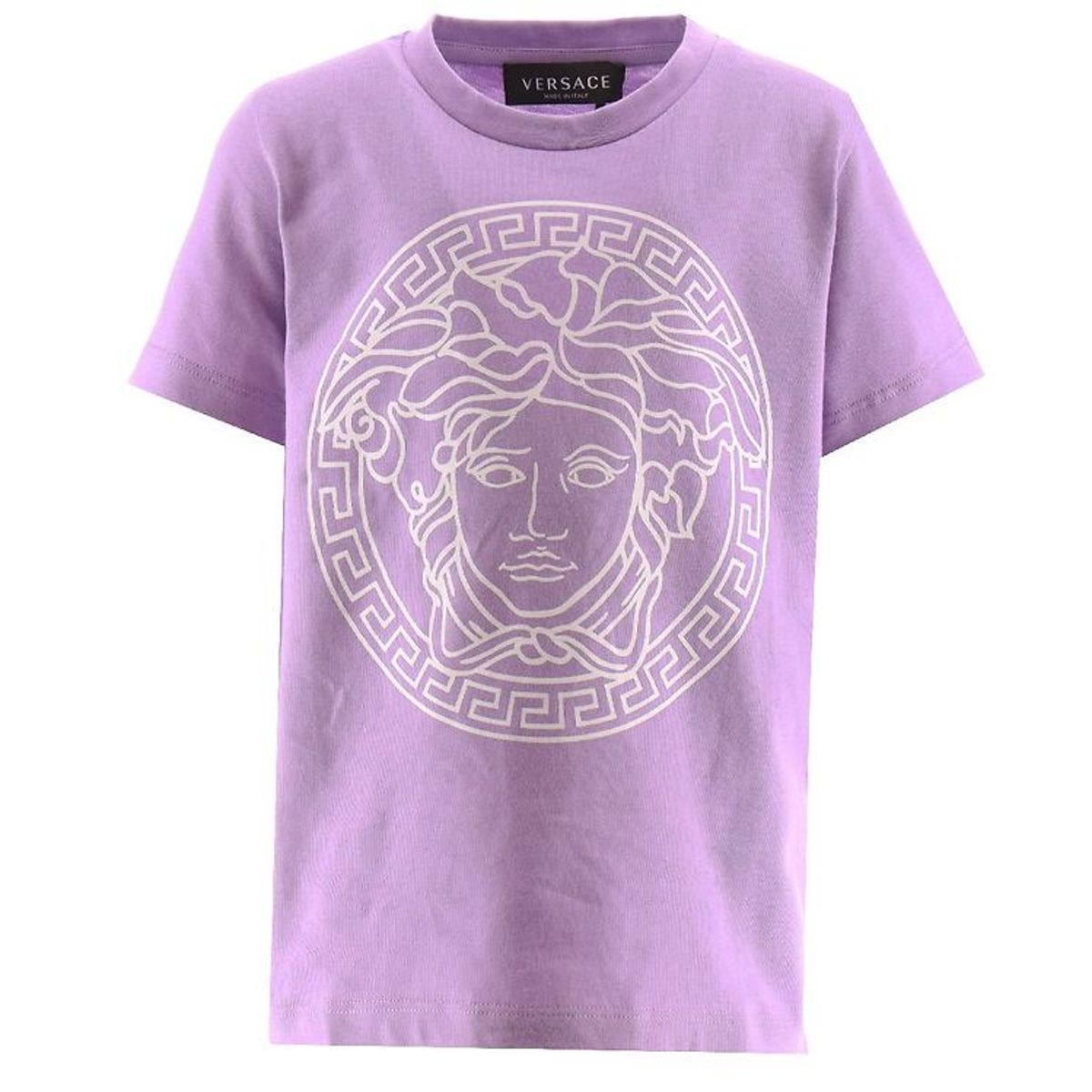 Versace T-shirt - Lilla/Hvid m. Print