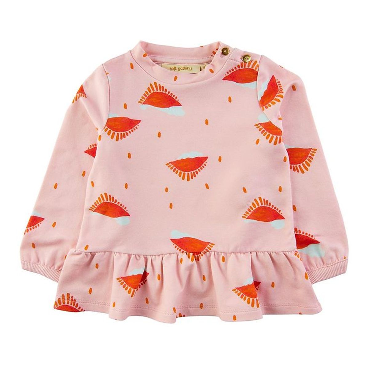 Soft Gallery Sweatshirt - SgEmili - Sun - Chalk Pink