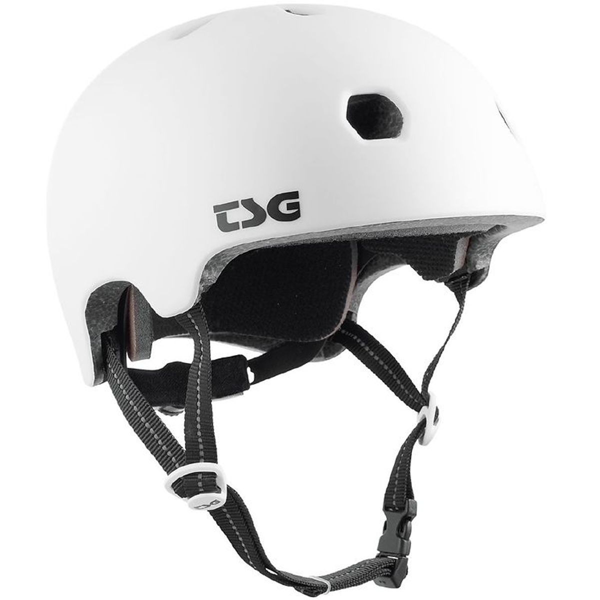 TSG Cykelhjelm - Meta Solid Color - Satin White