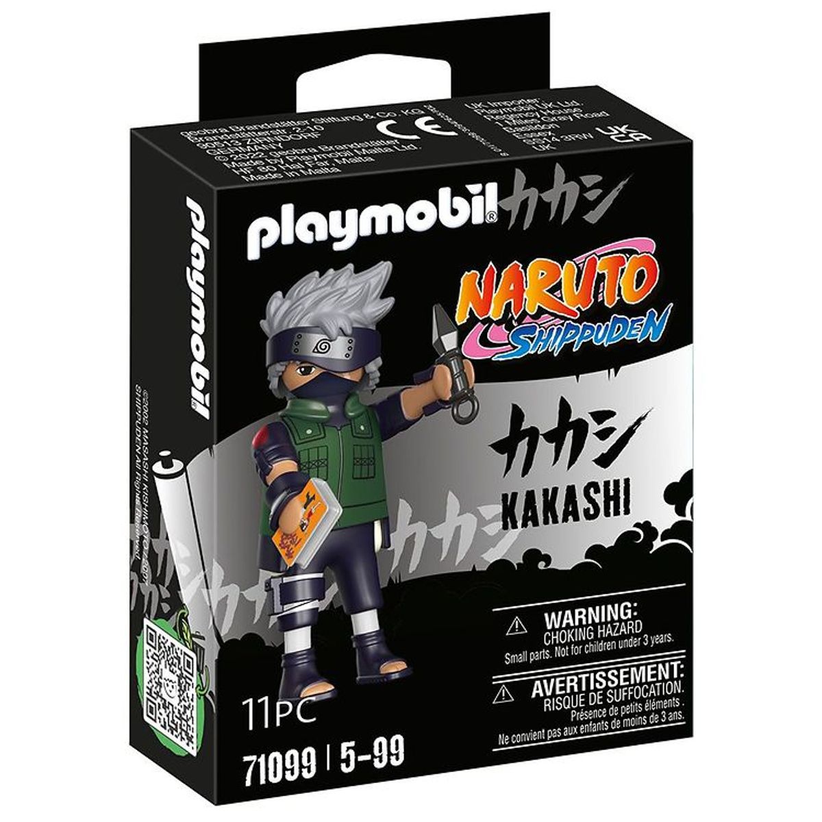 Playmobil Naruto - Kakashi - 71099 - 11 Dele