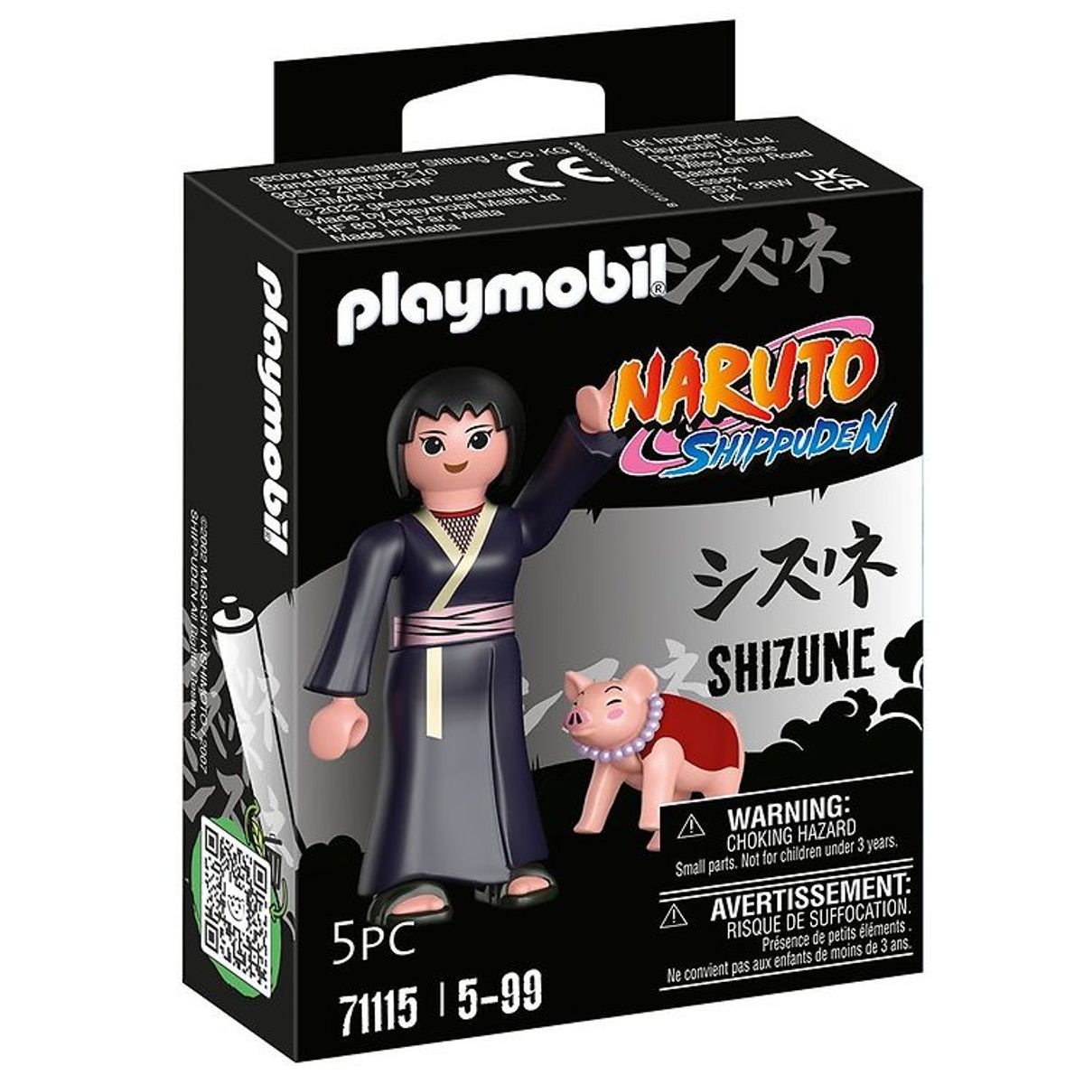 Playmobil Naruto - Shizune - 71115 - 5 Dele