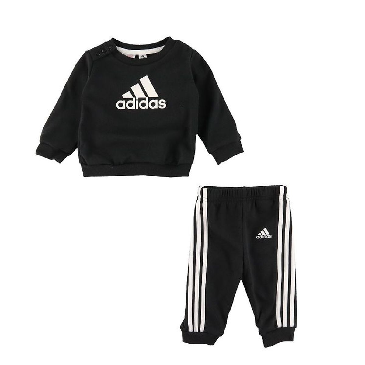 adidas Performance Sweatsæt - I BOS Jog FT - Sort/Hvid