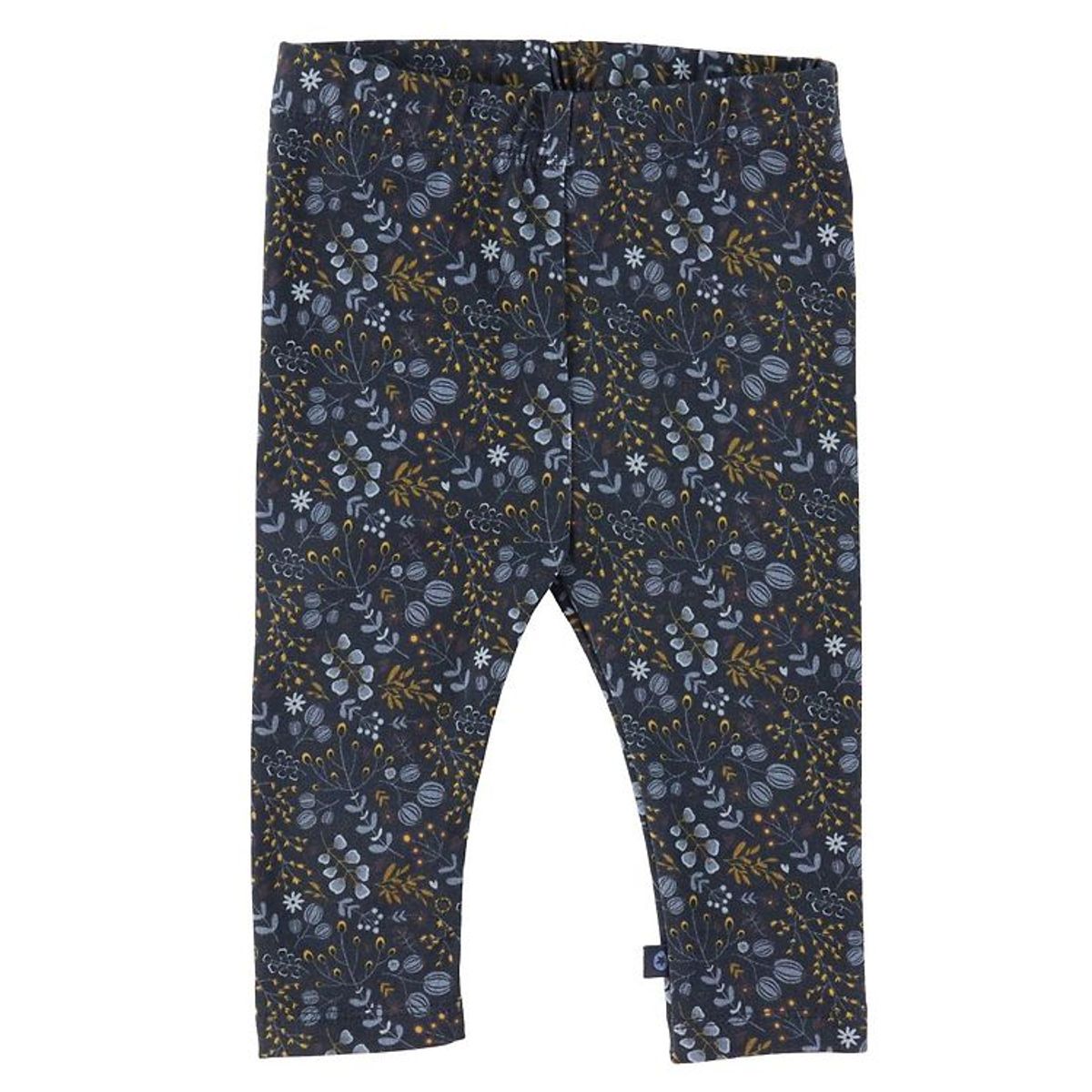 Smallstuff Leggings - Flower Night - Dark Blue