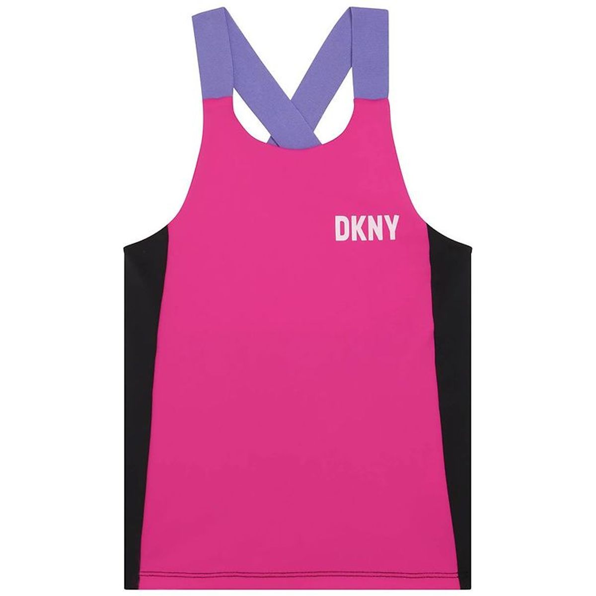 DKNY Træningstop - Rose Peps/Sort