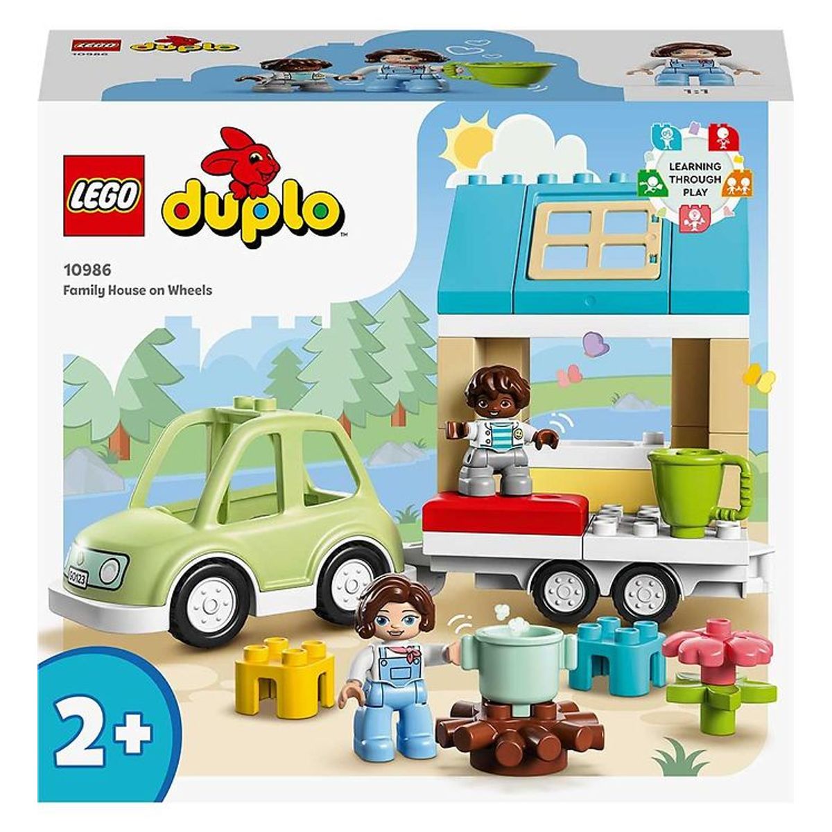 LEGO ® DUPLO - Familiehus på Hjul 10986 - 31 Dele