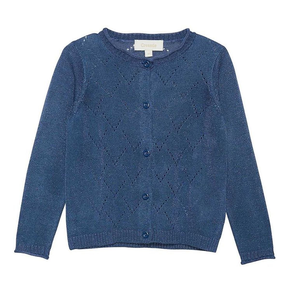 Creamie Cardigan - Strik - Vintage Indigo