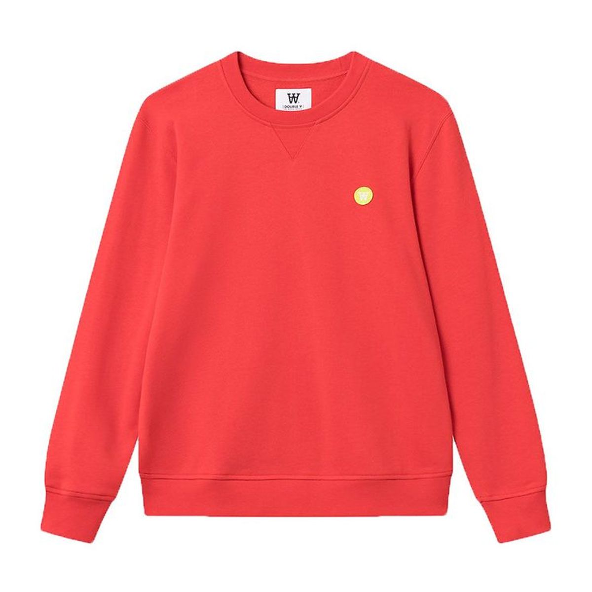 Wood Wood Sweatshirt - Tye - Apple Red