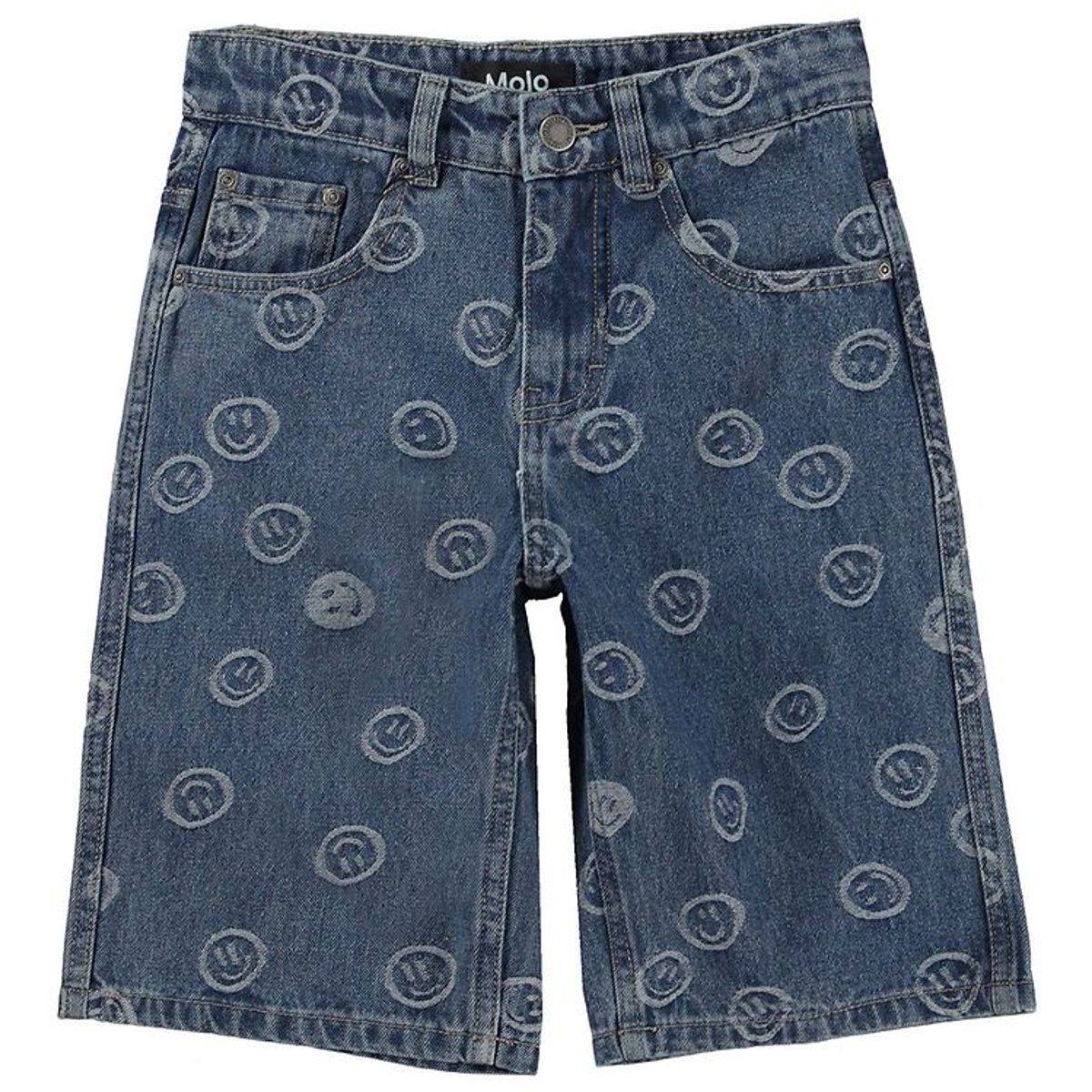 Molo Shorts - Art - Blue Happiness