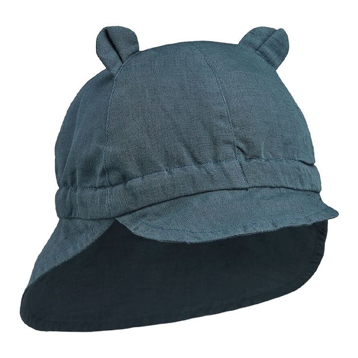 Liewood Solhat - Gorm Linen - Whale Blue