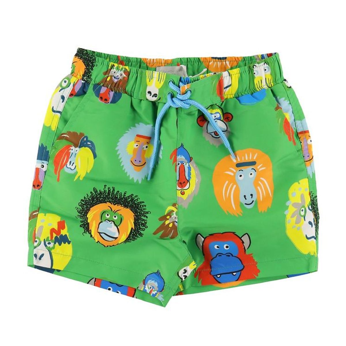 Stella McCartney Kids Badeshorts - Grøn m. Aber