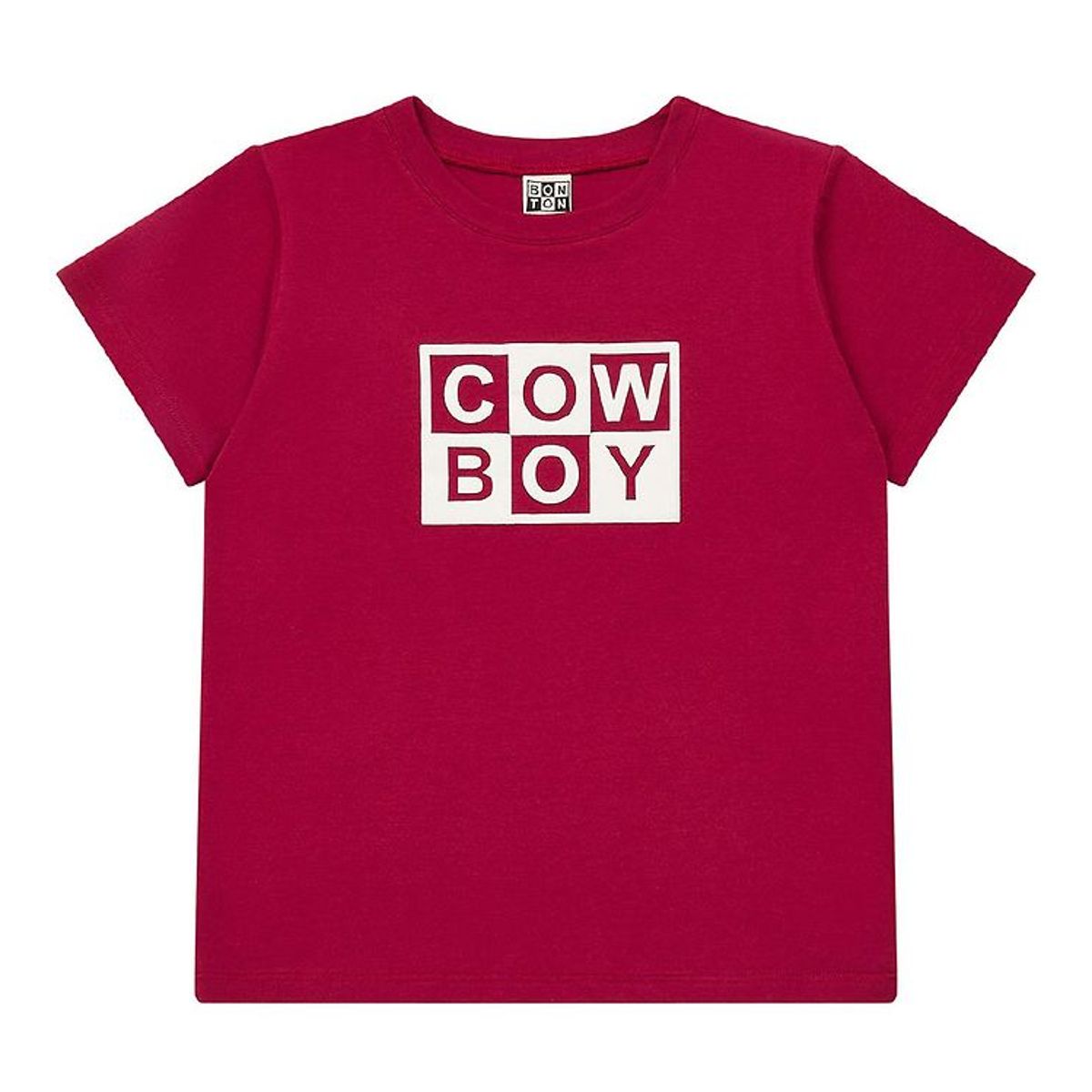 Bonton T-shirt - Cowboy - Rouge Billy