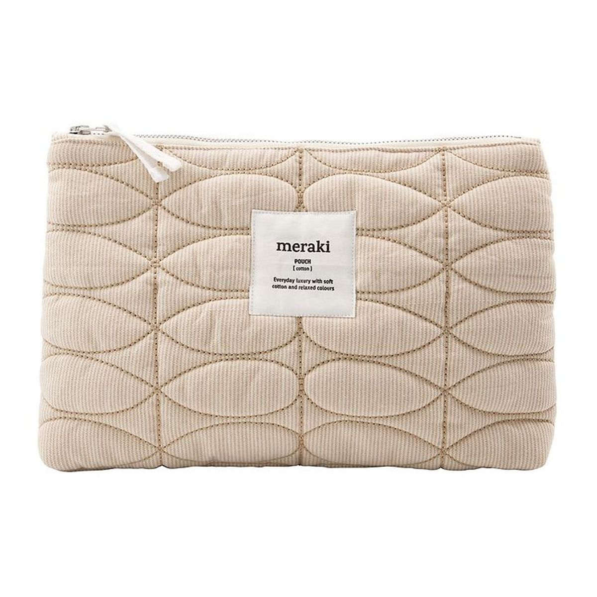 Meraki Toilettaske - Mentha - Off White/Safari