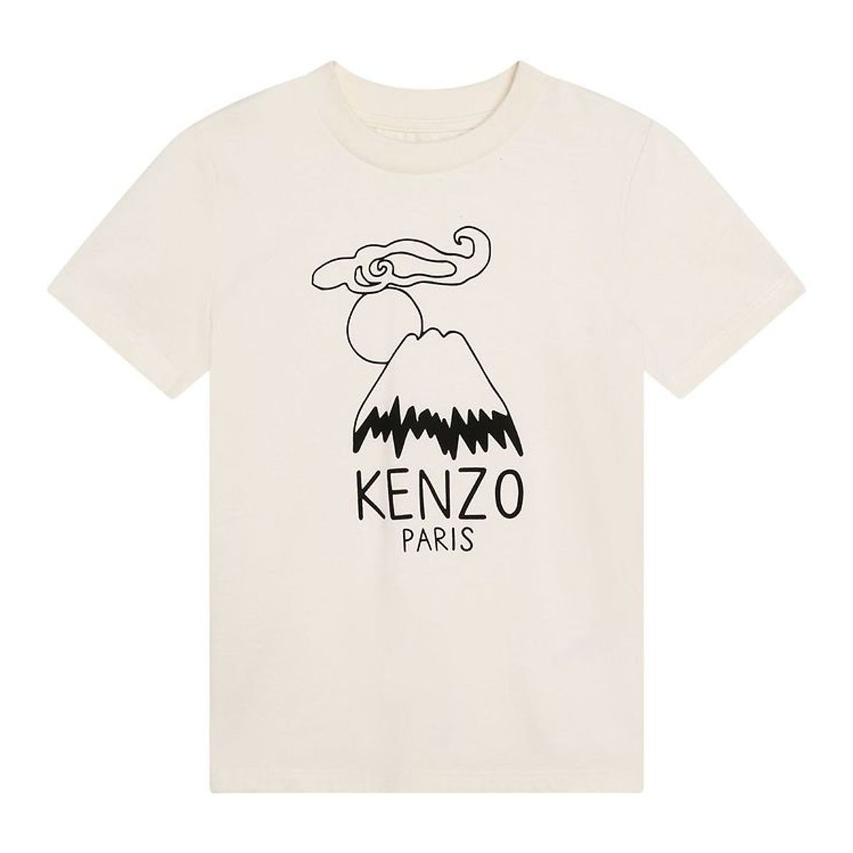 Kenzo T-shirt - Cream m. Print