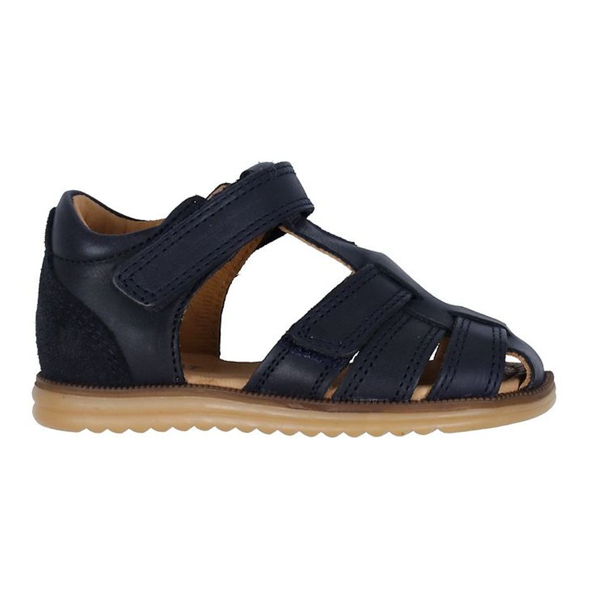 Wheat Sandaler - Sky - Navy