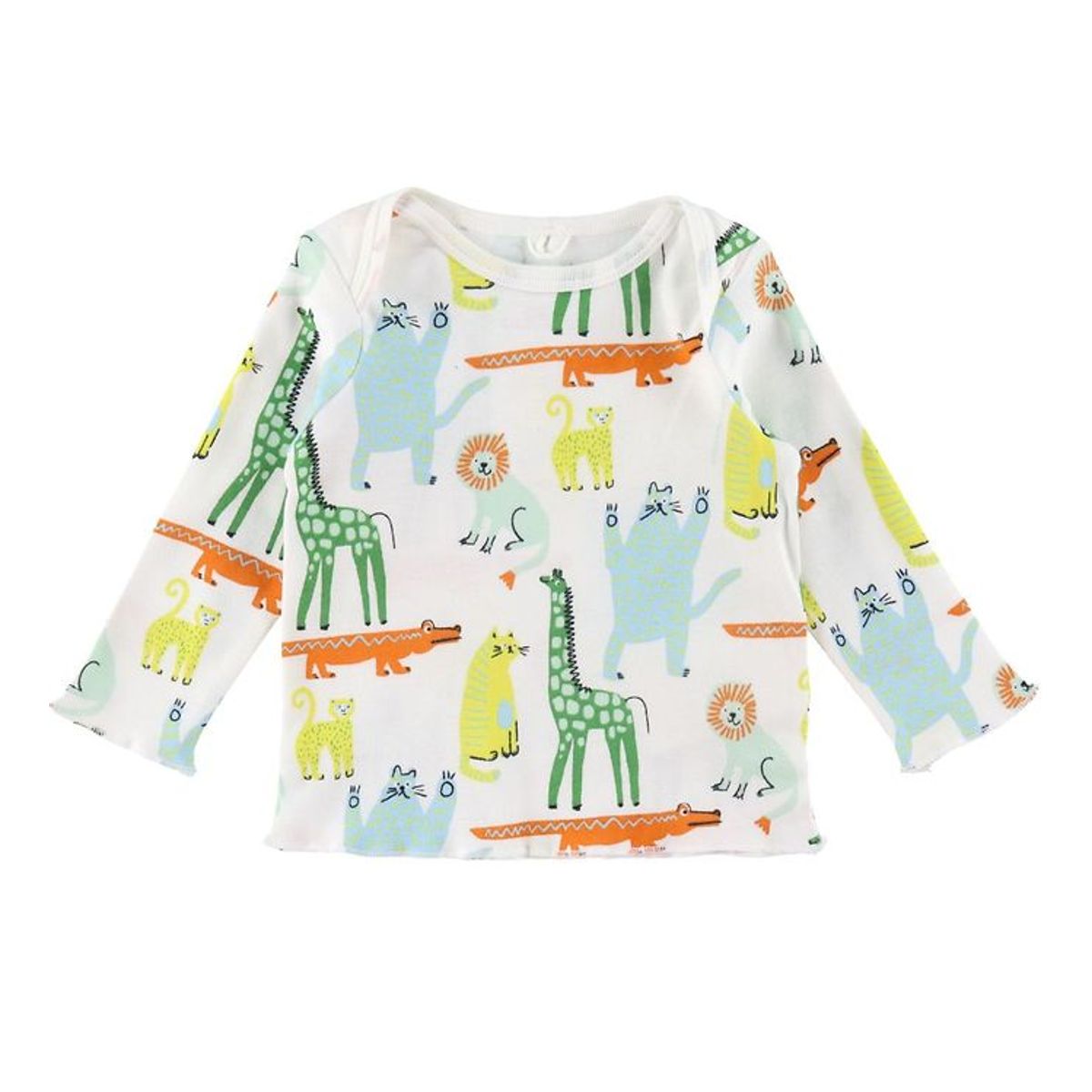 Stella McCartney Kids Bluse - Hvid m. Dyr