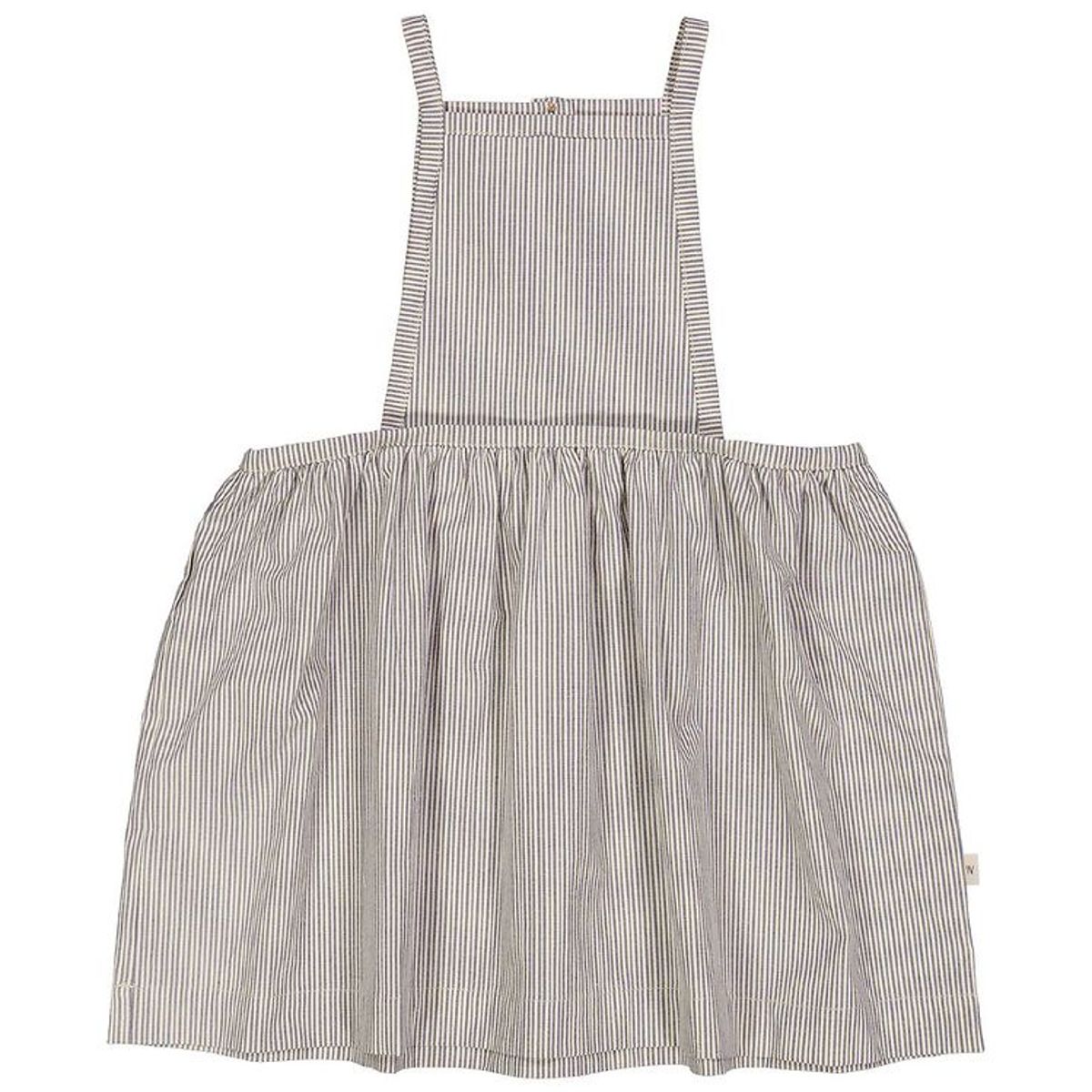 Wheat Kjole - Pinafore Grethe - Classic Blue Stripe