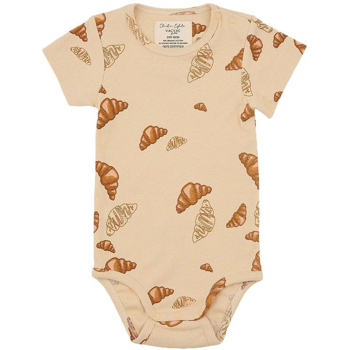 VACVAC Body k/æ - Rib - Kurt - Big Croissant - Beige