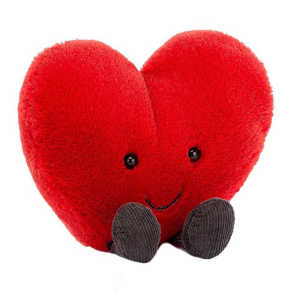 Jellycat Bamse - 20x17 cm - Amuseable Red Heart