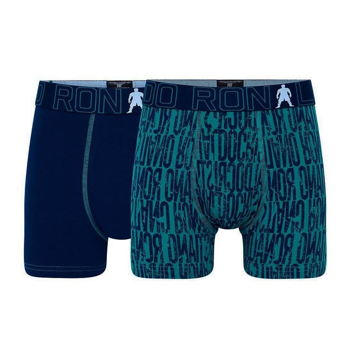 Ronaldo Boxershorts - 2-Pak - Blå