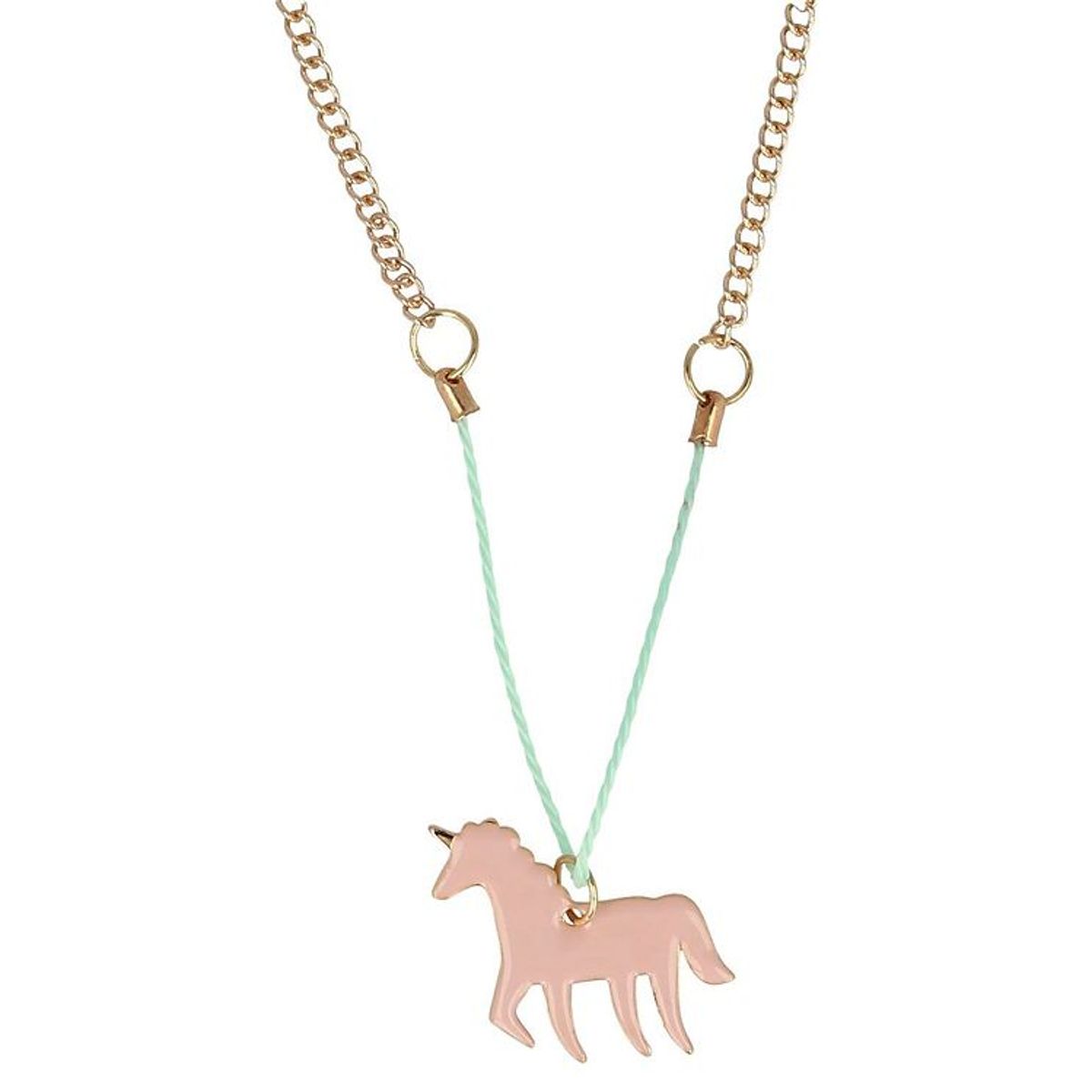 Meri Meri Halskæde - Enamel Unicorn Necklace