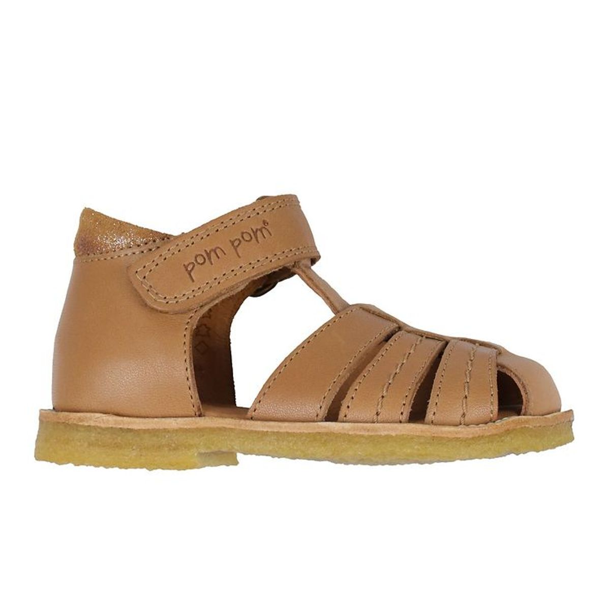 Pom Pom Sandaler - Rub Sole - Camel