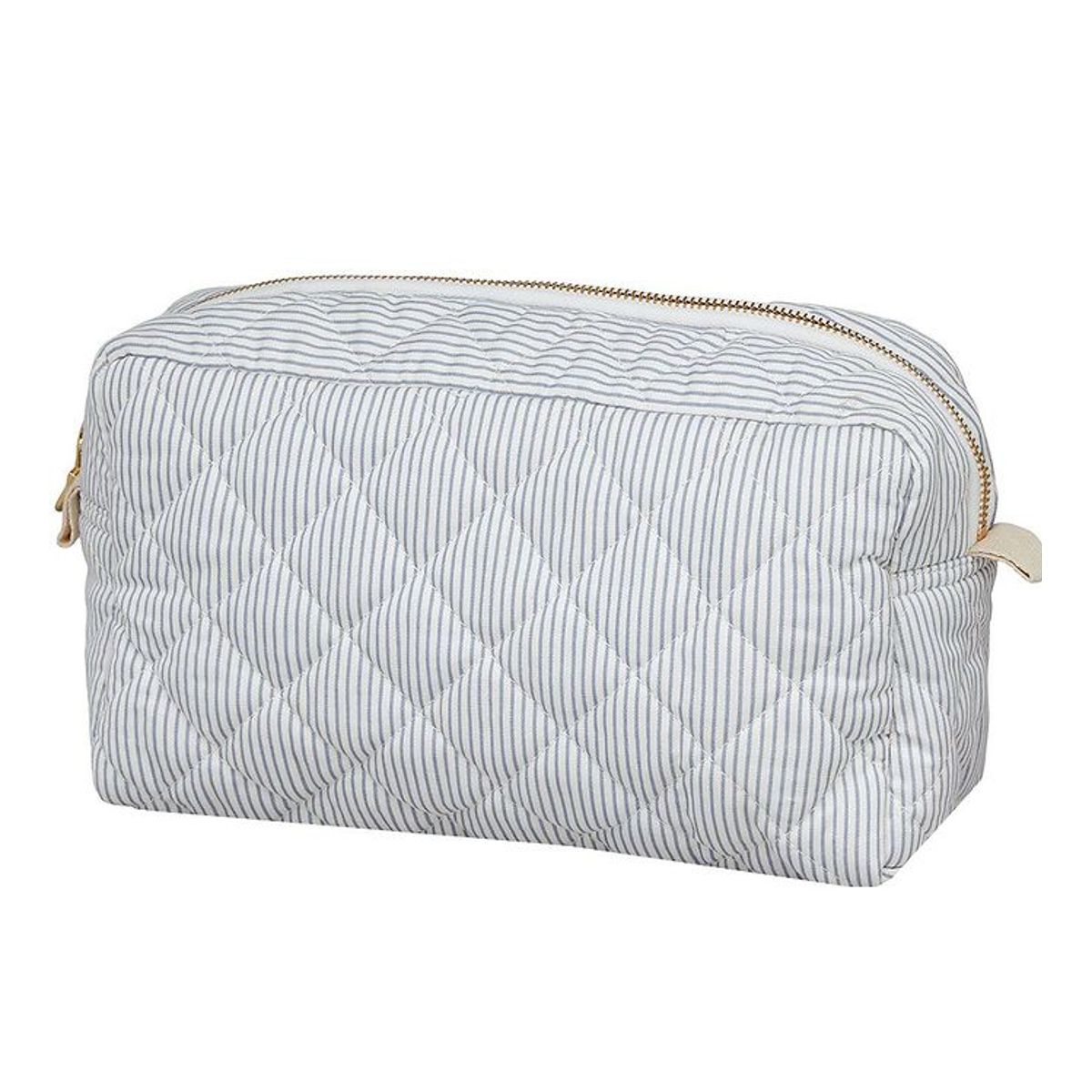 Cam Cam Toilettaske - Quilted - Classic Stripes Blue