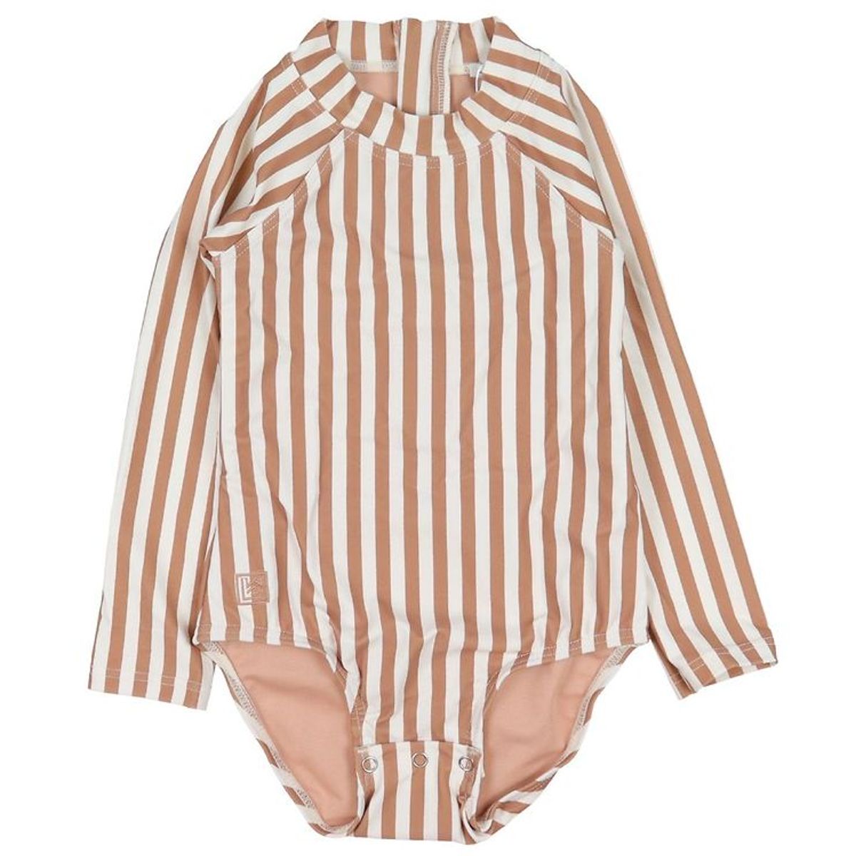 Liewood Badedragt - Baby - Maxime - UV40+ - Stripe Tuscany Rose/