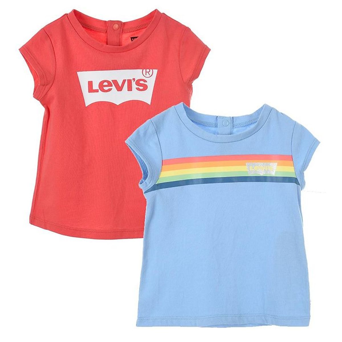 Levis Kids T-shirt - 2-Pak - Iconic - Rose of Sharon