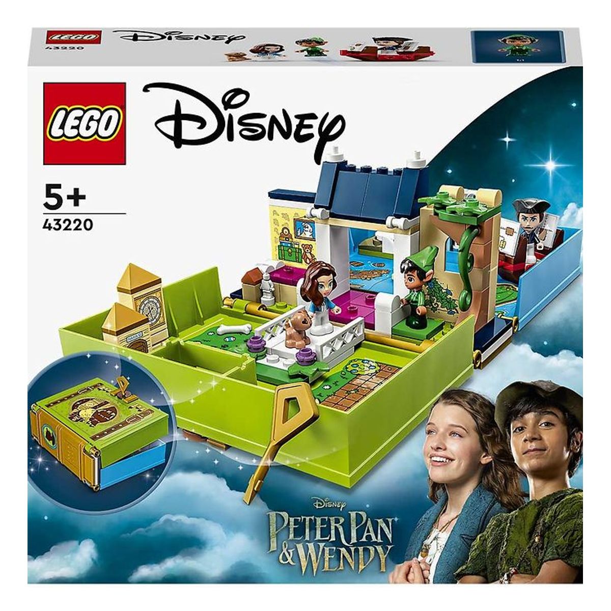 LEGO ® Disney - Peter Pan og Wendys Bog-eventyr 43220 - 111 Dele