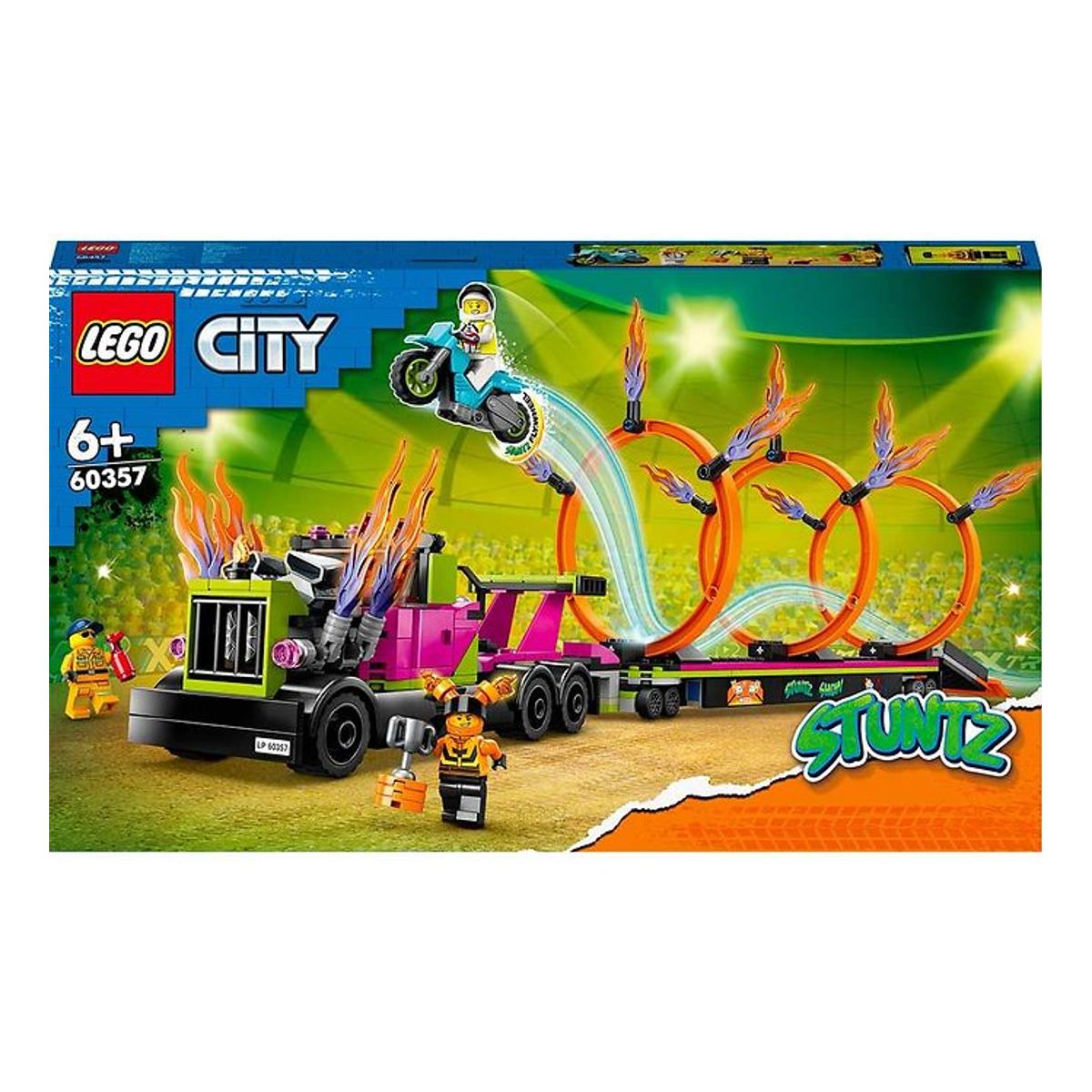 LEGO ® City Stuntz - Stunttruck og Ildringe-udfordring 60357 - 47