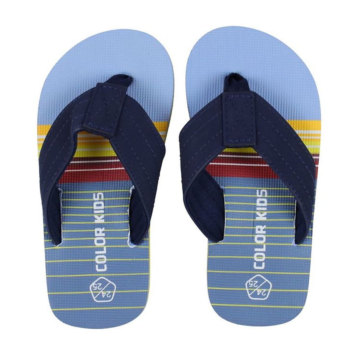 Color Kids Klipklapper - Flip Flops - Cerulean