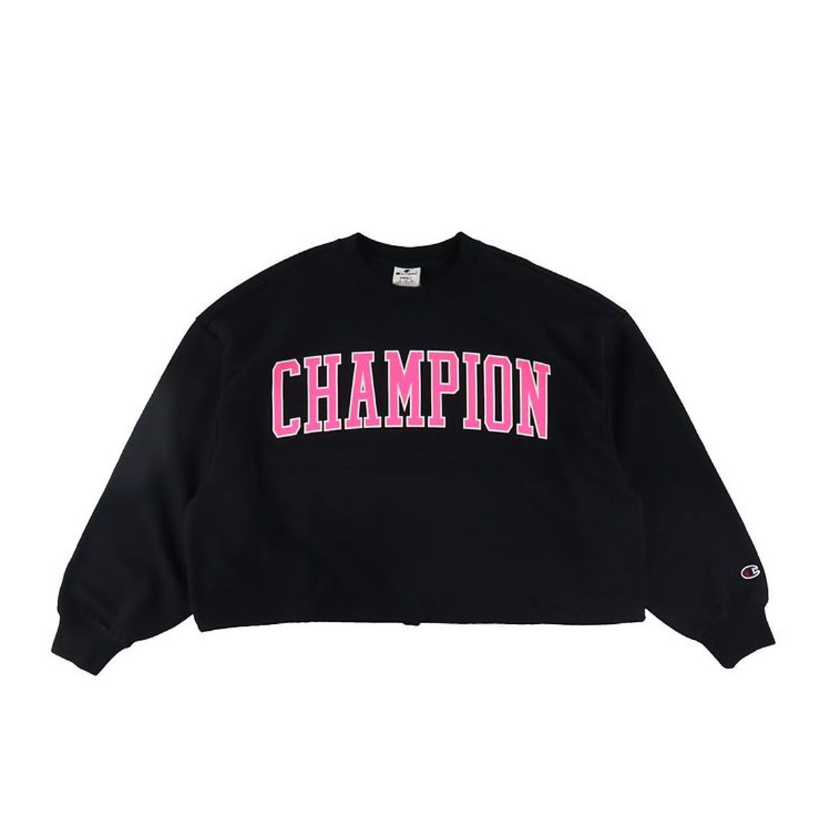 Champion Fashion Sweatshirt - Croptop - Sort