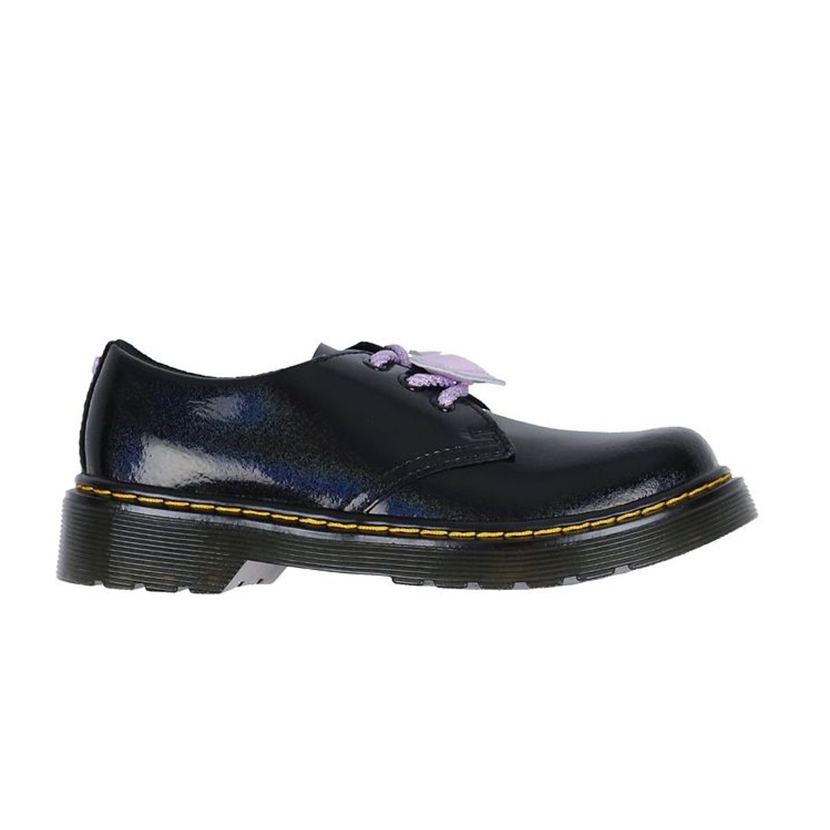 Dr. Martens Sko - 1461 J Galaxy Shimmer - Sort