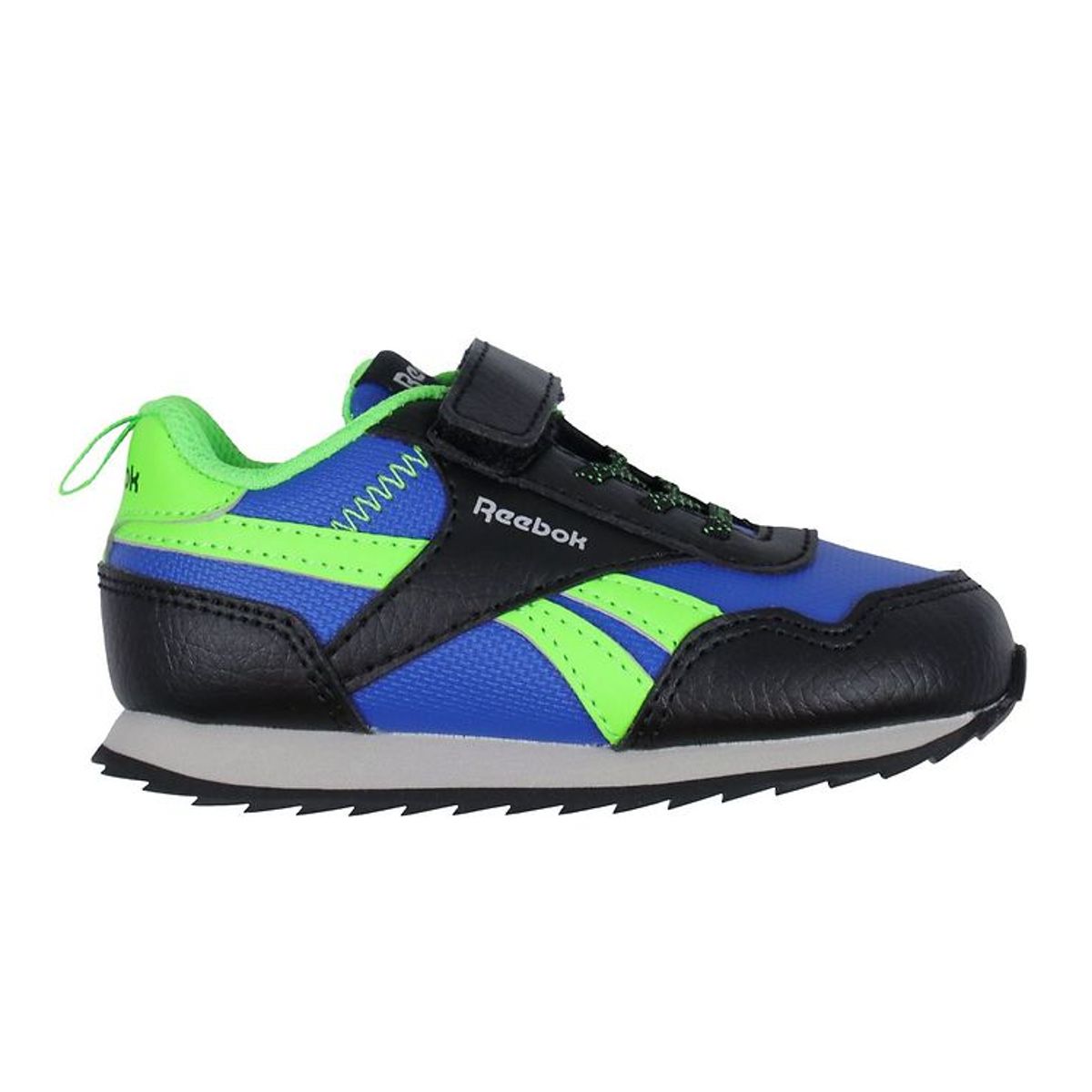 Reebok Sko - Royal CL JOG 3.0 Infants - Sort/Blå/Grøn