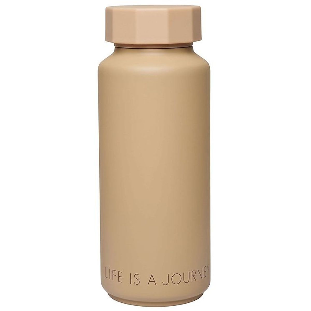 Design Letters Termoflaske - 500 ml - Beige