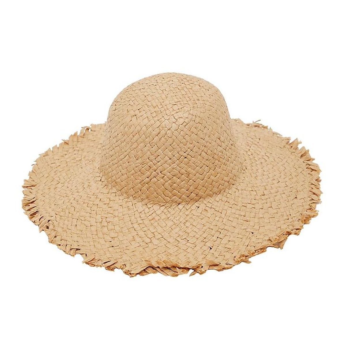 Lil' Atelier Strandhat - NmfFenjo - Straw/White Pepper