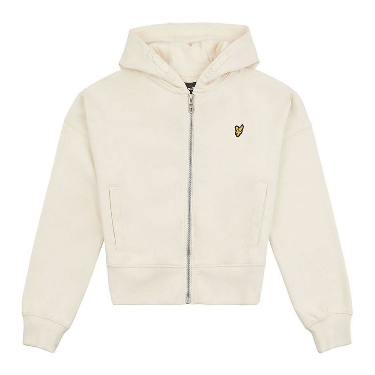 Lyle & Scott Cardigan m. Hætte - Turtle Dove