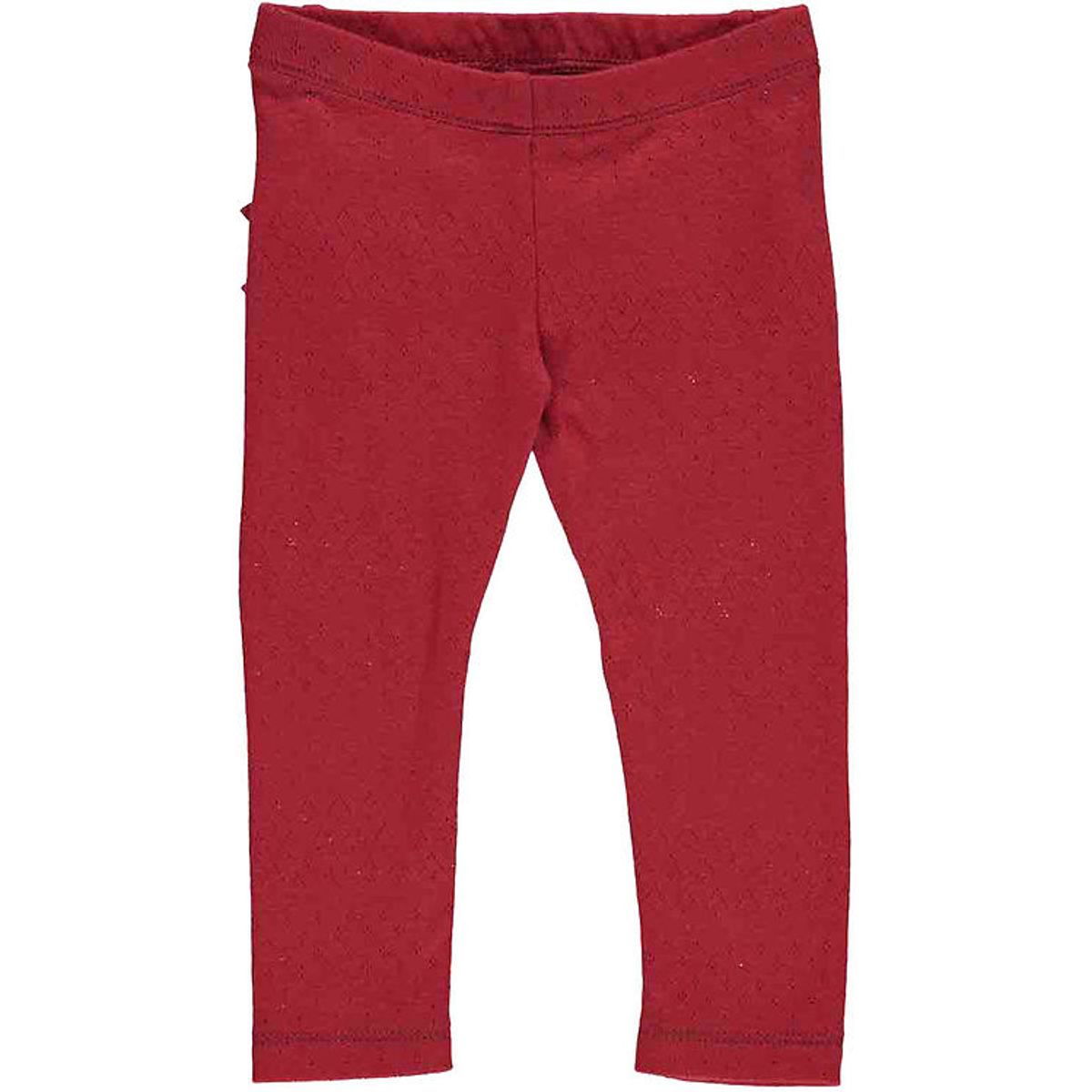 Müsli Leggings - Pointel Pants Baby - Berry Red