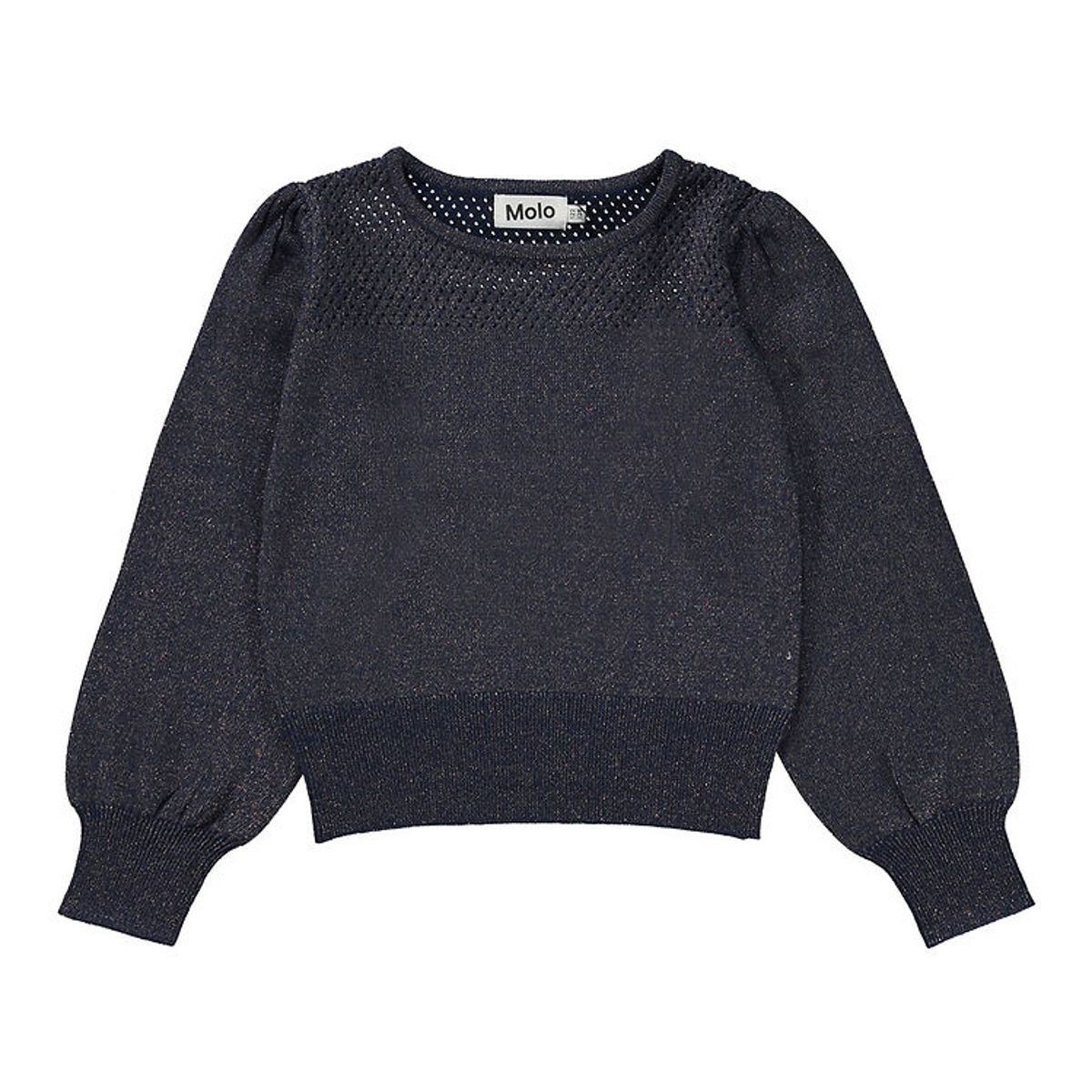 Molo Bluse - Strik - Ceneen - Navy Sky