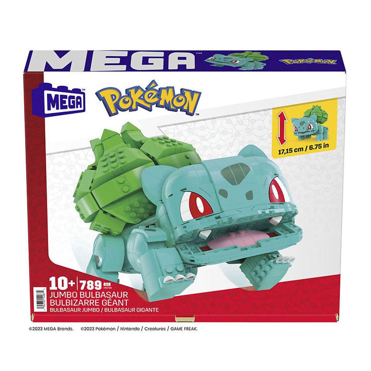 MEGA Pokemon - Jumbo Bulbasaur - 789 Dele