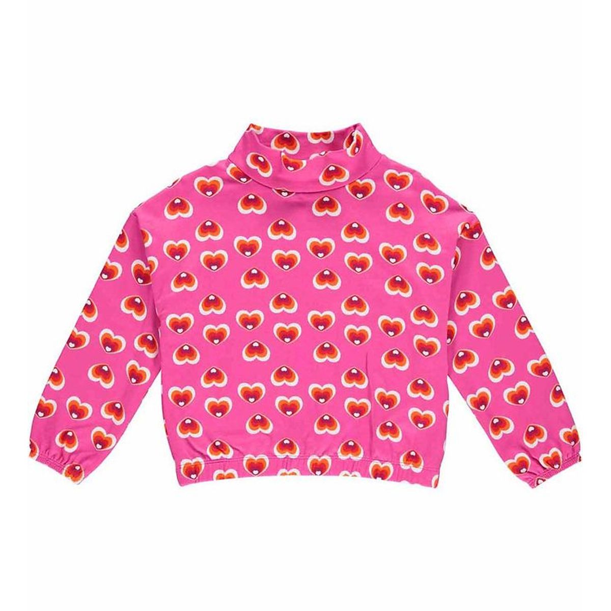 Freds World Sweatshirt - Heart - Fuchsia