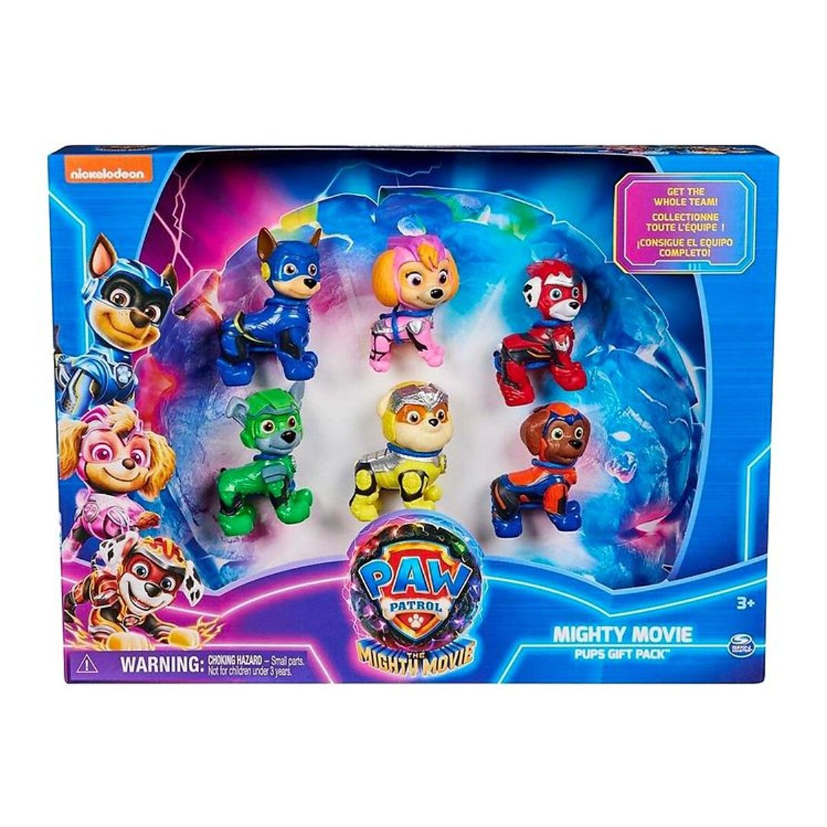 Paw Patrol Gaveæske - 7 cm - Movie 2 - 6 Figurer