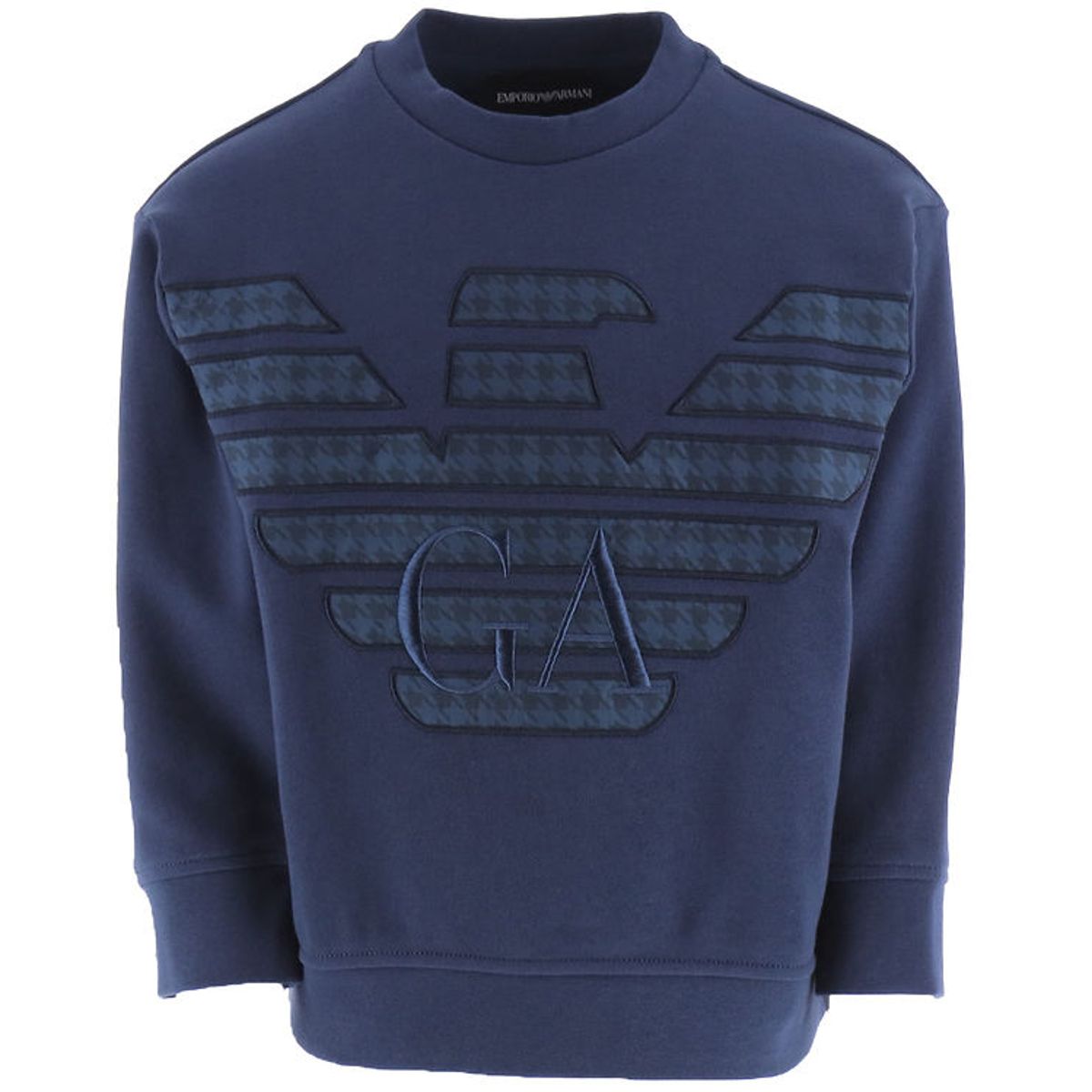 Emporio Armani Sweatshirt - Insegna Blue m. Logo