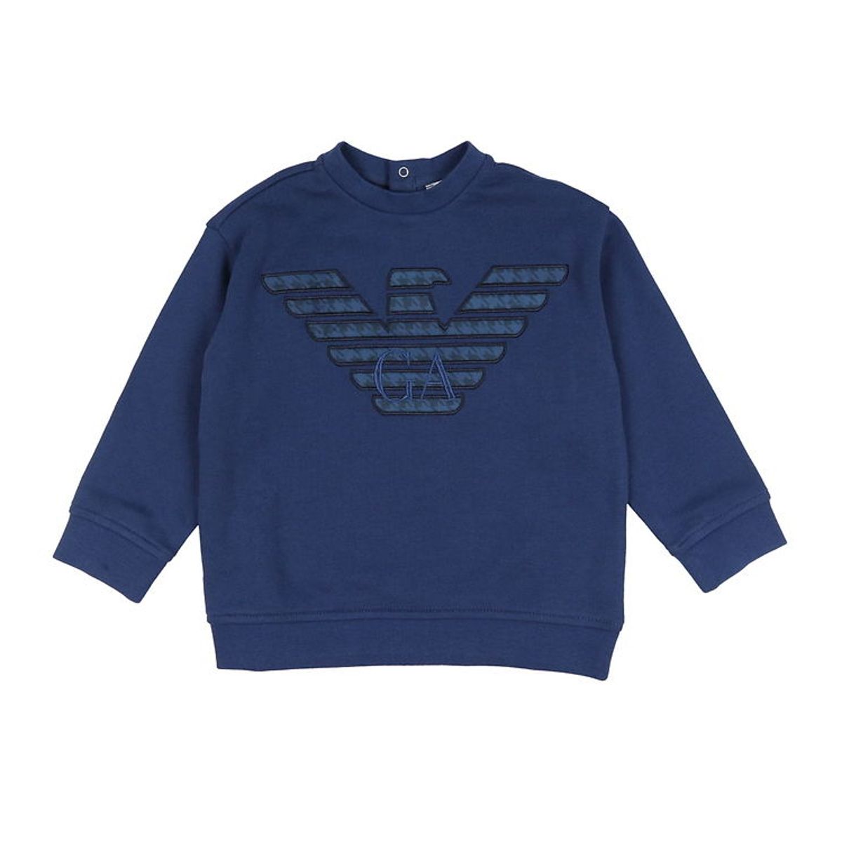 Emporio Armani Sweatshirt - Insegna Blue m. Logo