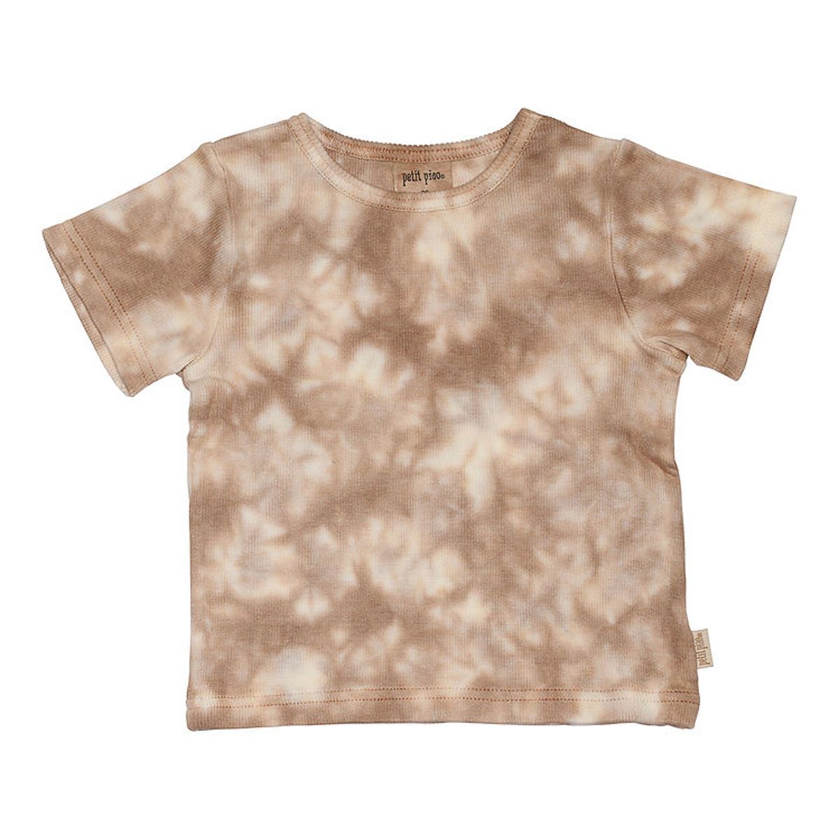 Petit Piao T-shirt - Rib - Baggy - Summer Camel Tie Dye