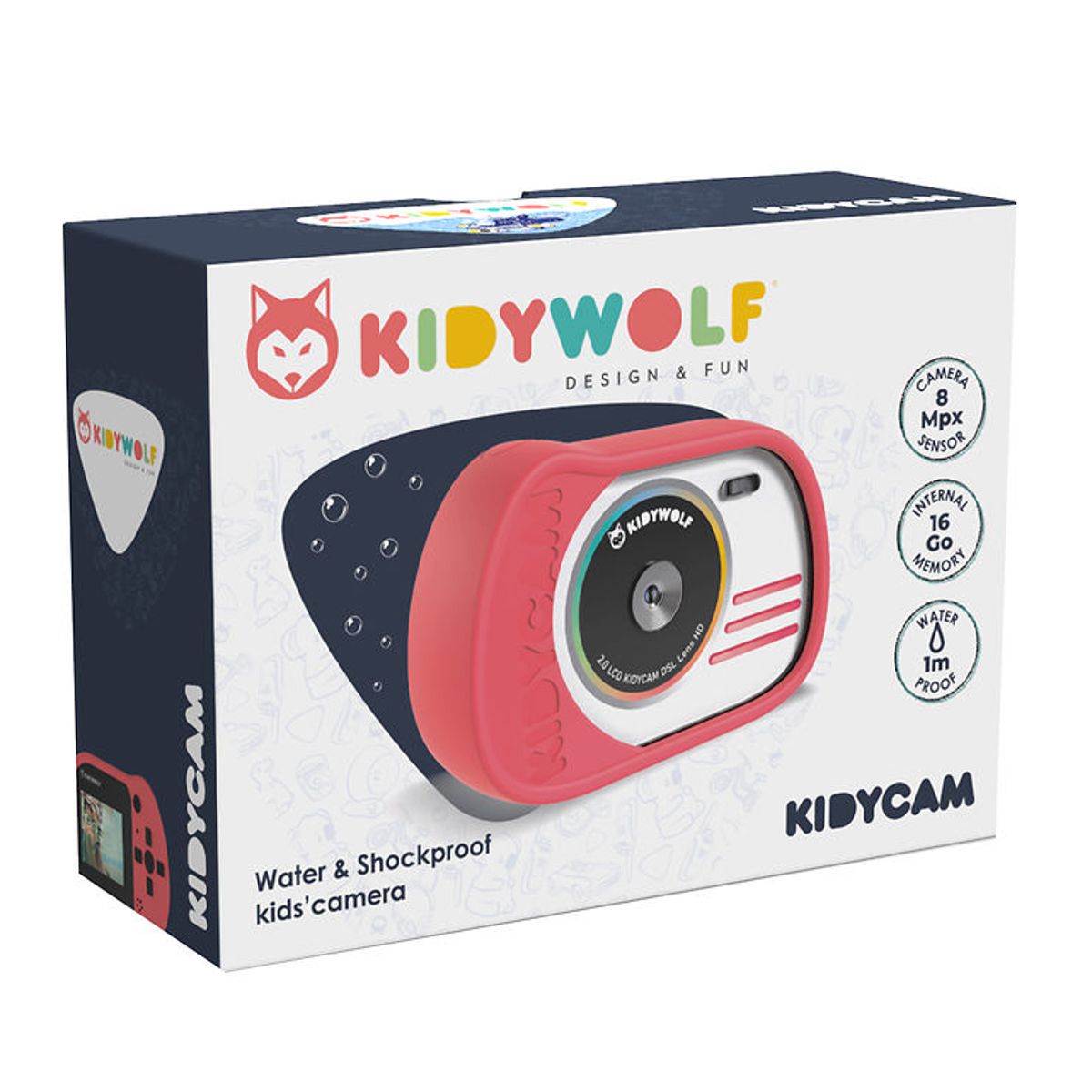 Kidywolf Kamera - Kidycam - Pink