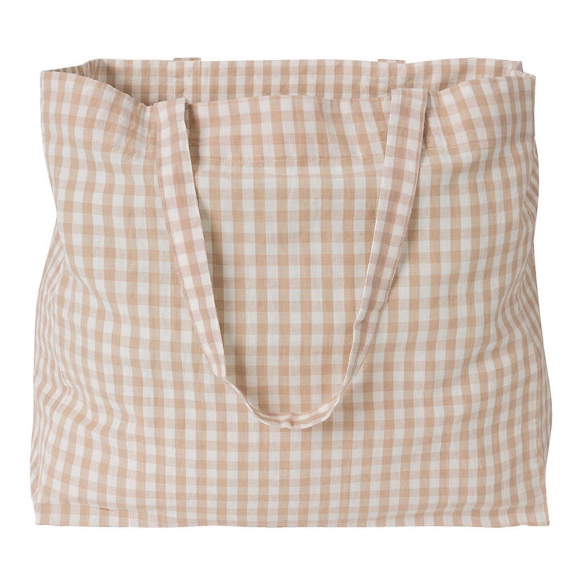 Studio Feder Shopper - Totebag - 45x40 cm - Gingham Blush