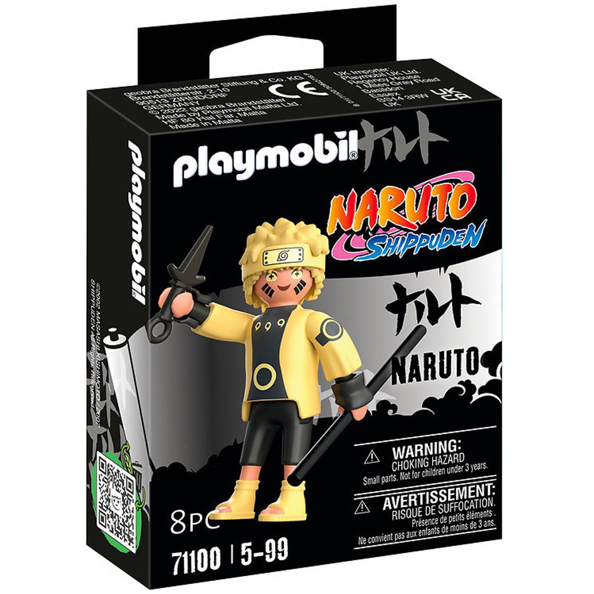 Playmobil Naruto - Naruto - 71100 - 8 Dele