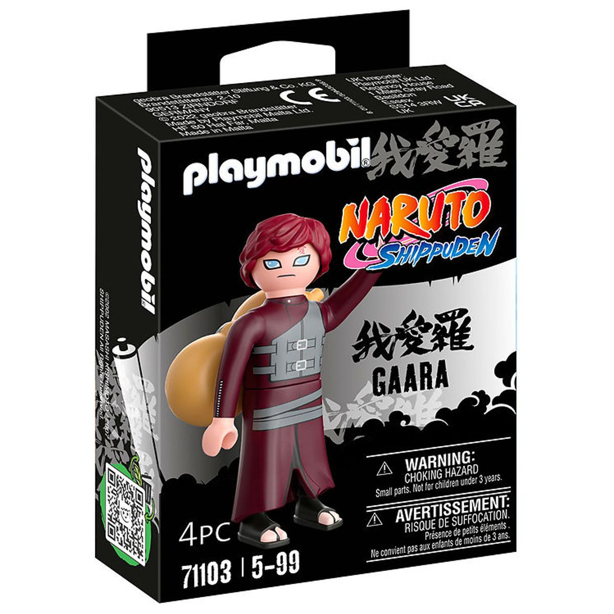 Playmobil Naruto - Gaara - 71103 - 4 Dele