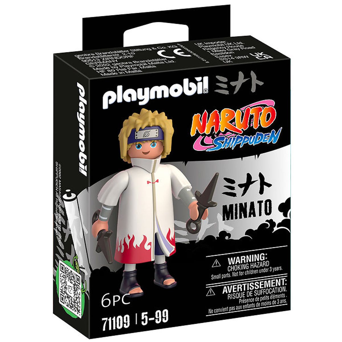 Playmobil Naruto - Minato - 71109 - 6 Dele